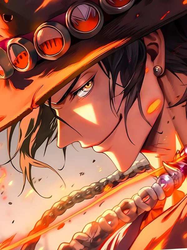 星空 《火焰艾斯》海賊王op波特卡斯·D·艾斯燒燒果實裝飾畫 