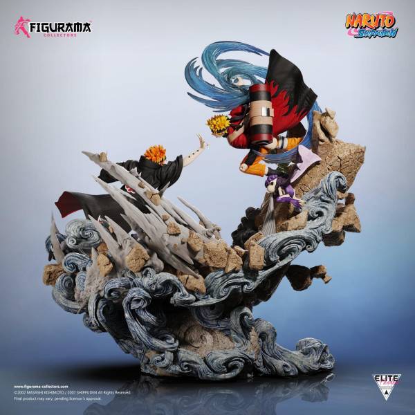 【現貨】Figurama 《火影忍者: 疾風傳》漩渦鳴人VS 佩恩 1/6 雕像 