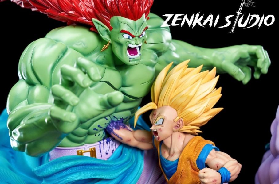 Zenkai工作室 龍珠Z OAV對戰系列 悟飯VS 波傑克 1/4模型場景 