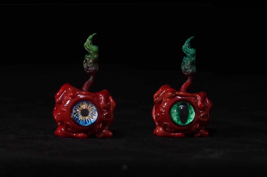 COR-toys cor原創系列 克蘇魯風眼球蠟燭 