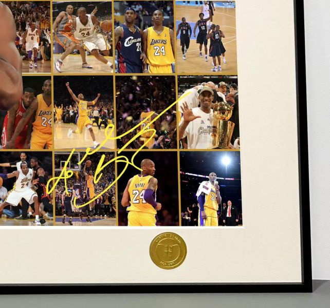 H2工作室 《科比–籃壇二十載》NBA科比布萊恩特黑曼巴湖人隊裝飾畫 