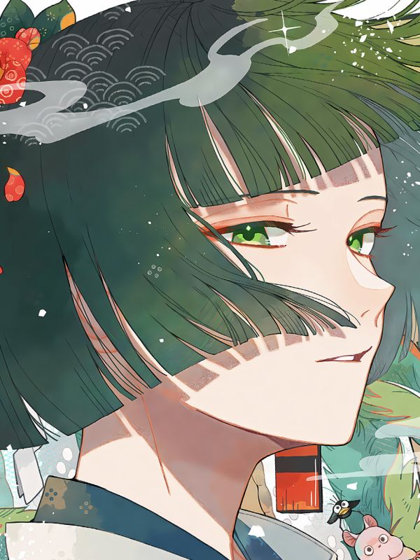星空《白龍》千與千尋宮崎駿賑早見琥珀主湯屋裝飾畫 