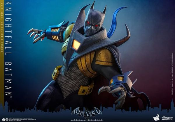 正版授權 HOTTOYS HT 1/6 VGM74《蝙蝠俠：阿卡姆起源》 騎士隕落蝙蝠俠 可動 