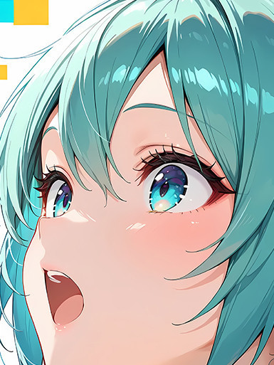 巴洛克 可愛初音未來歌姬miku公主殿下裝飾畫 