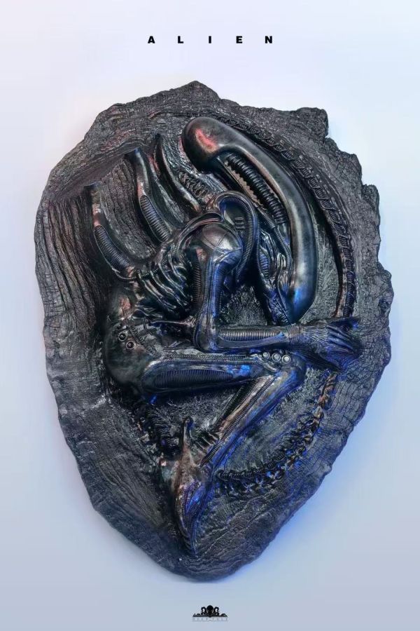 Deep Tale工作室 Alien Big Chap 3D Wall Art 