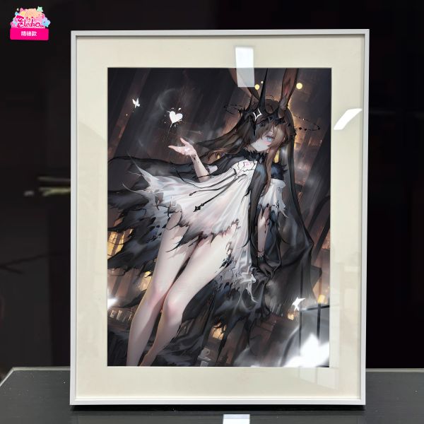 阿喵畫社 阿米婭 精裱畫 