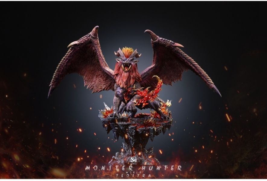 s6工作室 怪物獵人 炎王龍 