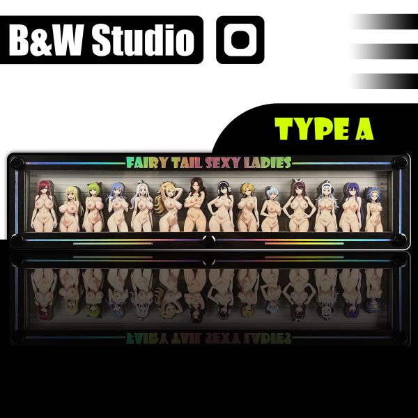 黑白畫映 B&W Studio Fairy Tail 妖精的尾巴 桌面裝飾卡磚 