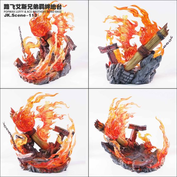Jacksdo POPMAX魯夫艾斯兄弟羈絆地臺（不含人物） 