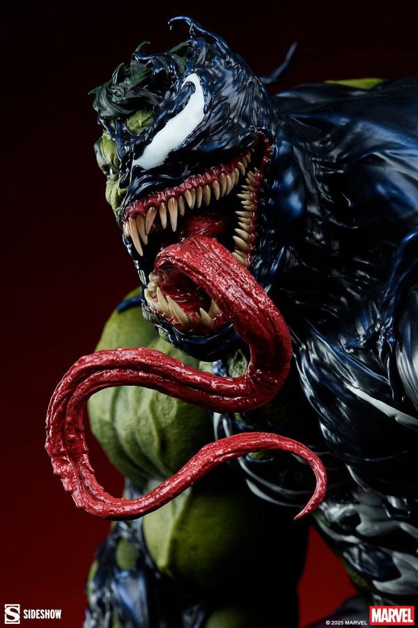 正版授權 Sideshow 63cm 毒液綠巨人浩克 