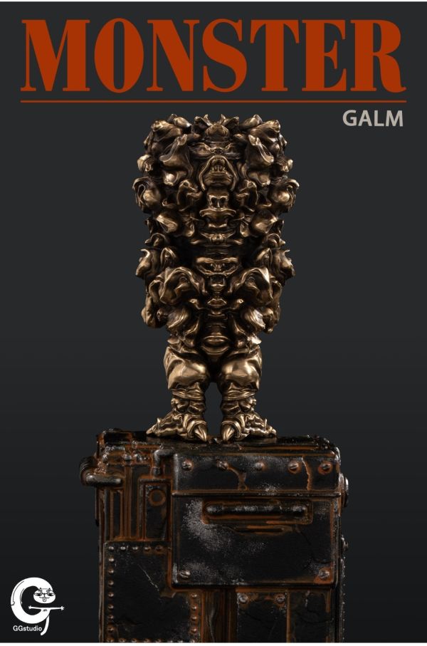 GG studio MONSTER系列 GALM青銅像 