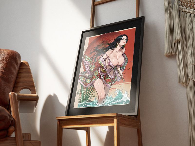 千鳥社 《日式女帝 第二彈》海賊王午睡毯地毯裝飾畫 