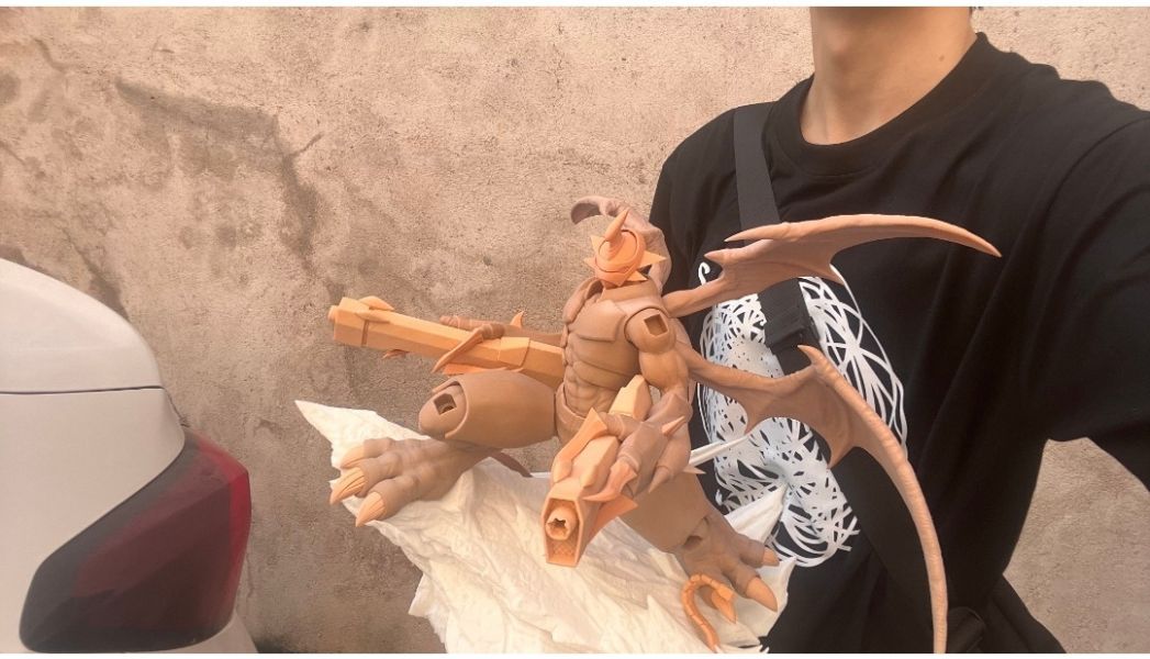 FXW工作室 數碼寶貝-合體進化（機甲龍獸） 