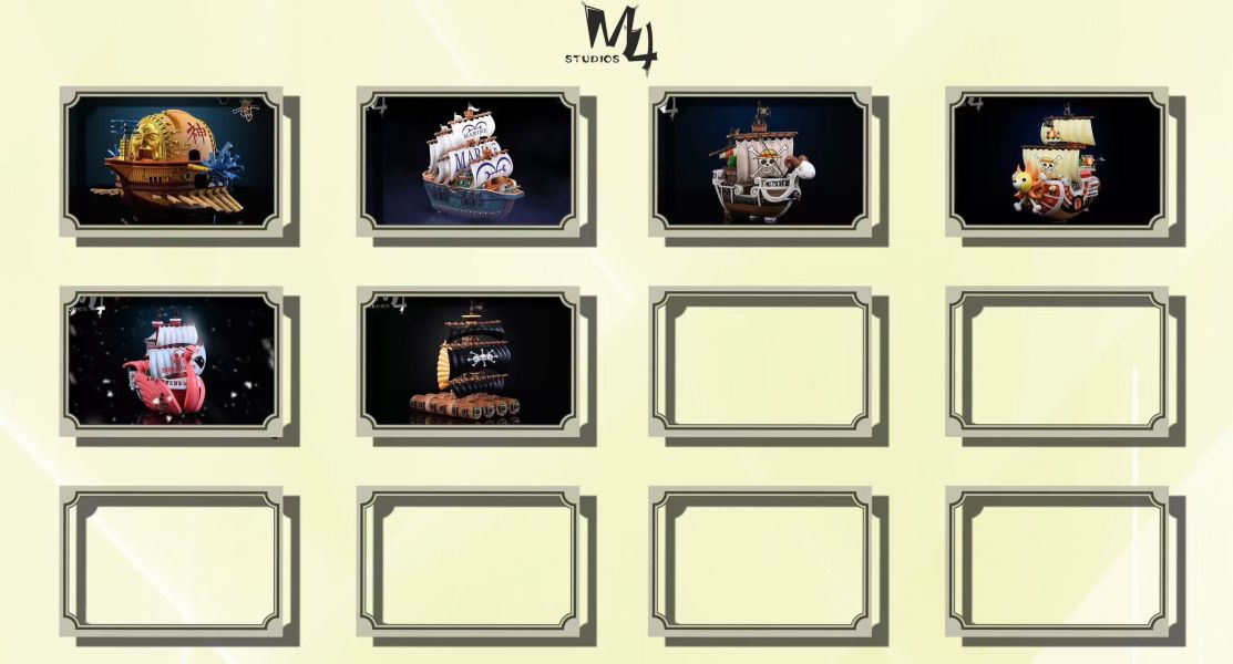 【補款】M4 全員船系列第六彈 黑鬍子船 巨型木筏 
