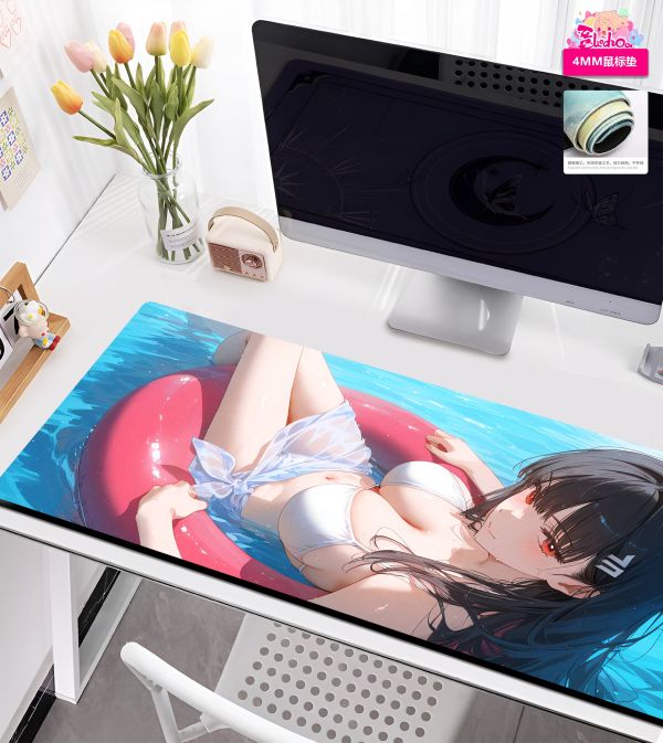 阿喵畫社 海景風情調月莉音超清裝飾畫 