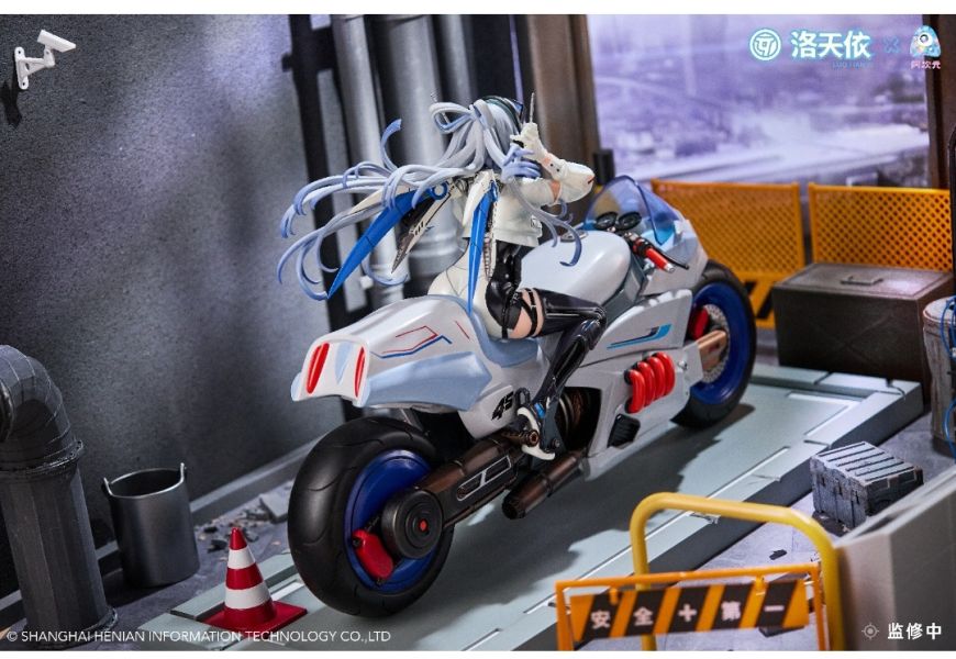 正版授權 阿次元 永恆系列 洛天依 復古未來·風暴車手Ver. 