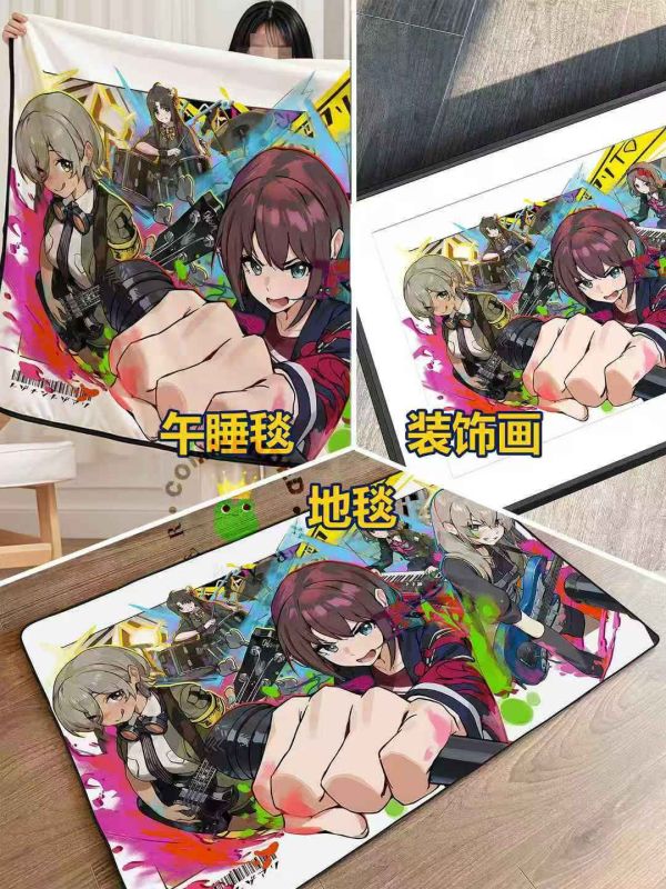 皇呱 《少女樂隊的吶喊》GBC井芹仁菜河原木桃香安和昴裝飾畫 