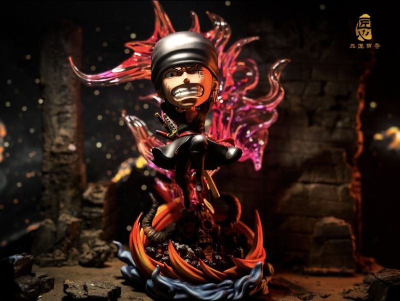 【現貨】品匠萌奇 MQ045-飛龍火焰索隆 