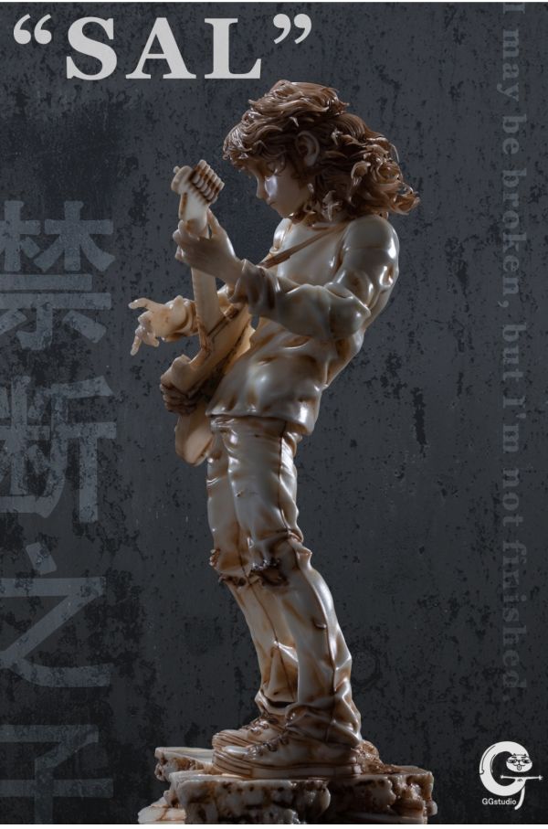 gg studio sallyface雕像 素色版 