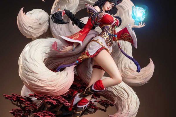 正版授權 集美殿堂 《英雄聯盟》九尾妖狐 阿狸 限量雕像 