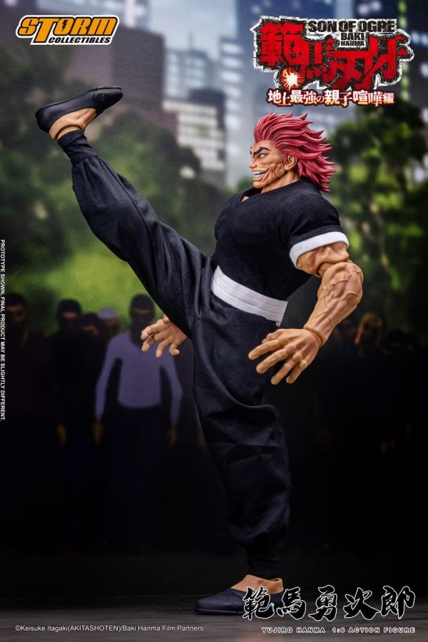 【補款】Storm Toys 1/6 人氣漫畫 刃牙 範馬勇次郎 可動人偶 