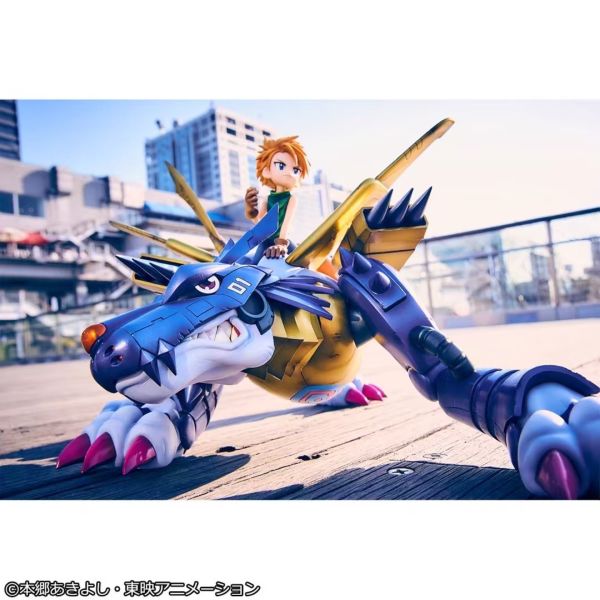 正版授權 MegaHouse MH GEM數碼寶貝石田大和鋼鐵加魯魯再版 