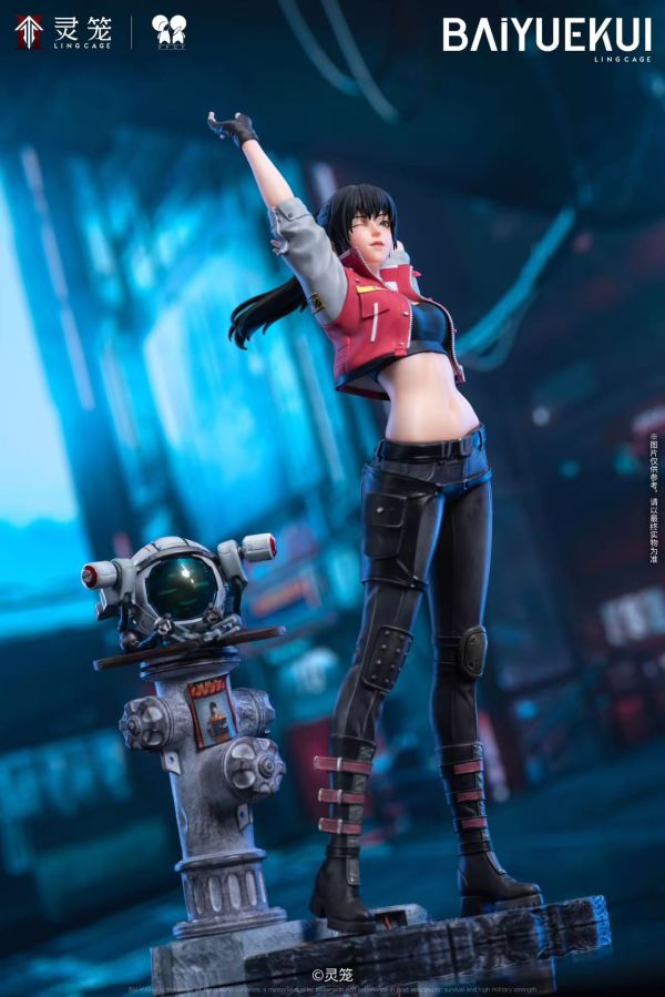 正版授權 PPDFX 《靈籠》白月魁-機車服Ver. 