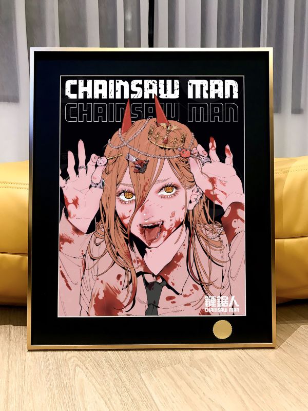 星空《珠寶帕瓦》Chainsaw Man電鋸人裝飾畫 