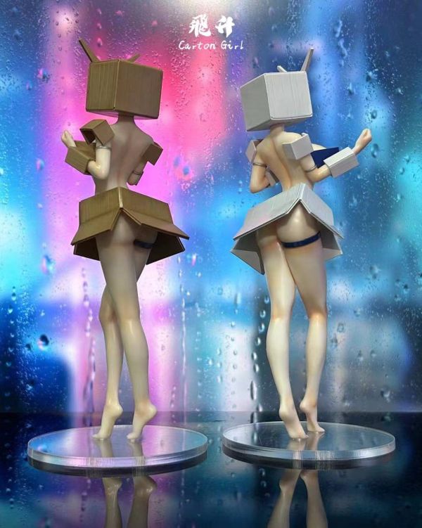 飛昇Studio 紙箱高達-箱娘 三配色 
