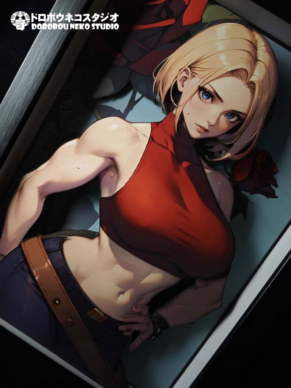 泥棒貓工作室 DSMG-084 KOF 布魯·瑪麗 立體裝飾畫 