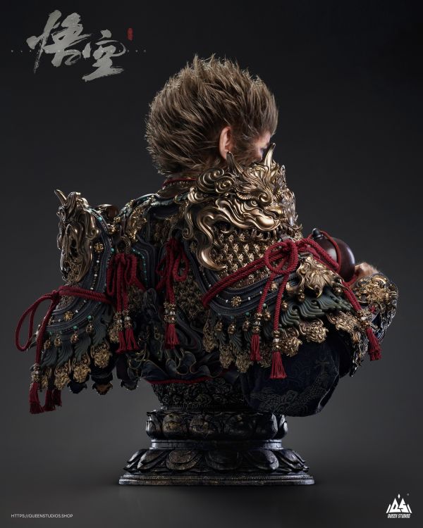 正版授權 Queen Studios 《黑神話：悟空》天命人1/1半身像 