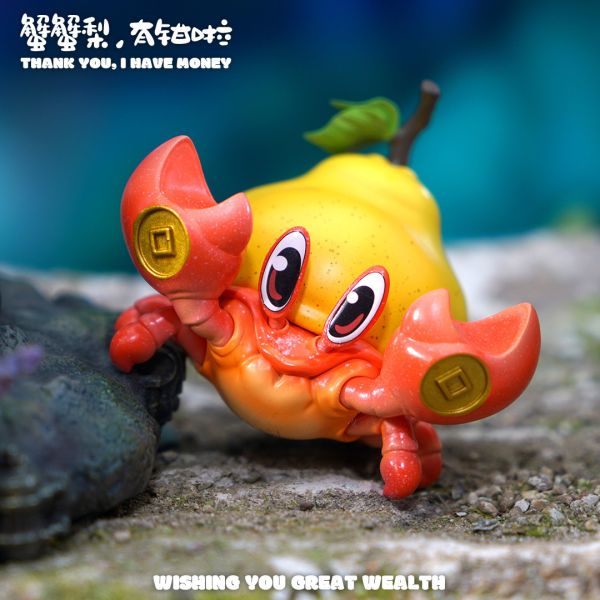 傑刻動漫×動物幫幫農場 有鉗的蟹蟹梨 