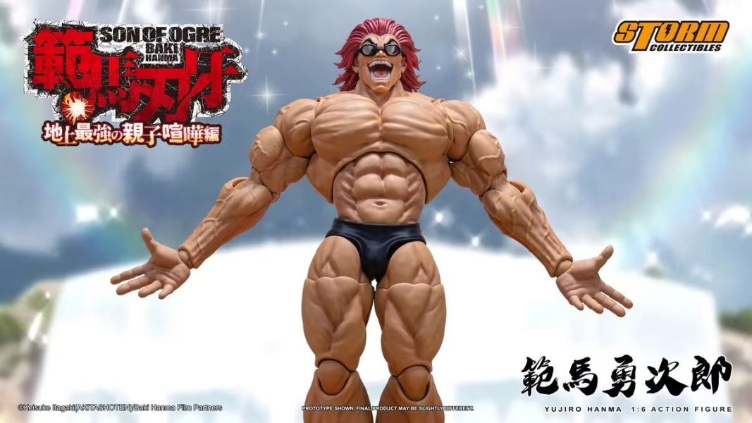 【補款】Storm Toys 1/6 人氣漫畫 刃牙 範馬勇次郎 可動人偶 