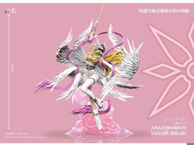 DMX STUDIO 數碼寶貝一代騎乘第六彈/第七彈（天使獸&阿武 天女獸&嘉兒） 