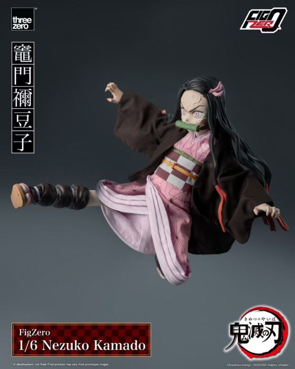 正版授權 Threezero 1/6 鬼滅之刃 FigZero 竈門禰豆子 