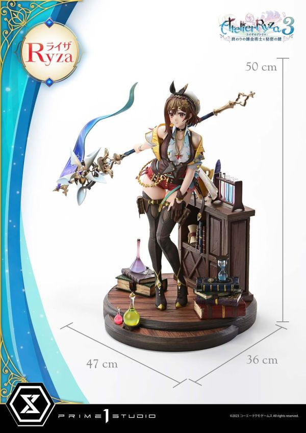 正版授權 Prime 1 Statue 1/4 萊莎的鍊金工房3 
