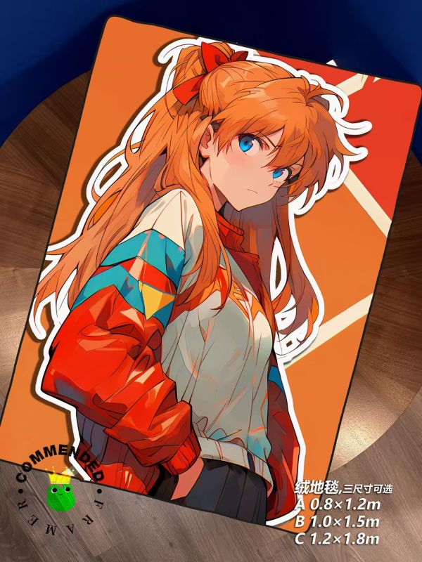 皇呱《傲嬌明日香》新世紀福音戰士EVA獨照裝飾畫 
