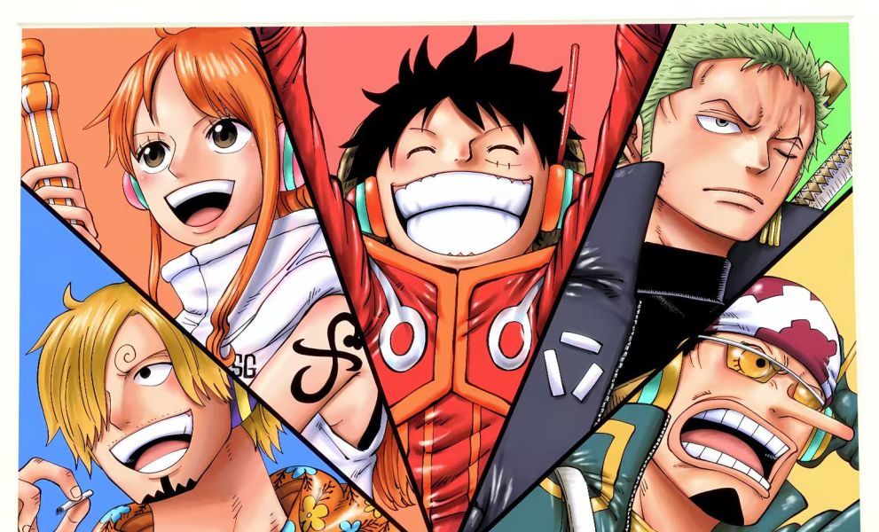 H2工作室 《草帽團》海賊王魯夫索隆香吉士娜美喬巴裝飾畫 