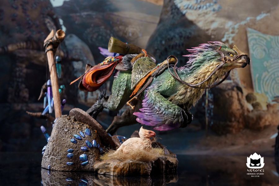Heroics貓火工作室 怪物獵人荒野鷺鷹龍 