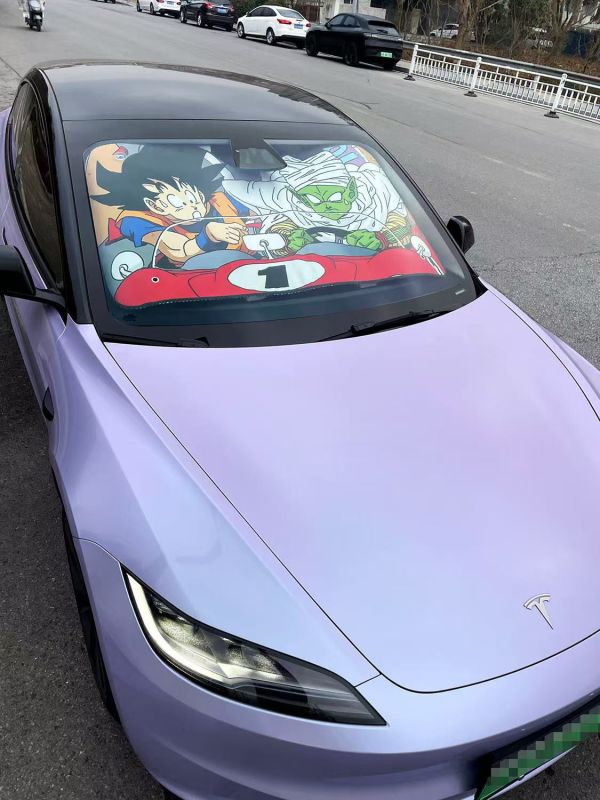 千鳥社 《汽車前擋遮陽-龍珠》七龍珠孫悟空比克界王汽車遮陽防曬 