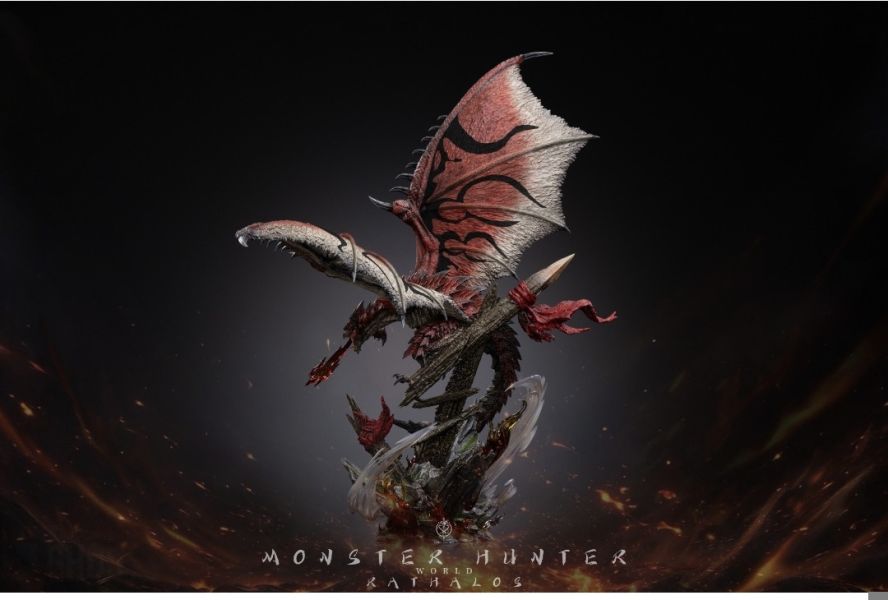 Edge studio 怪物獵人（雄火龍 銀火龍 蒼火龍） 