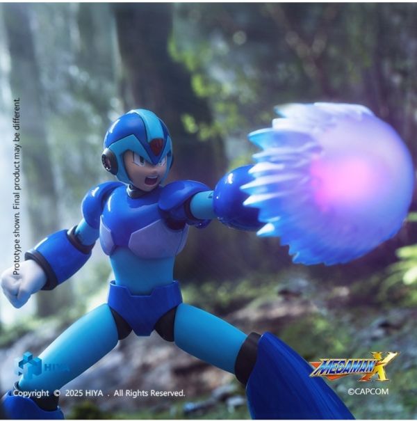 正版授權 HIYA 海雅玩具 14.5cm 洛克人X系列 艾克斯 超可動人偶 