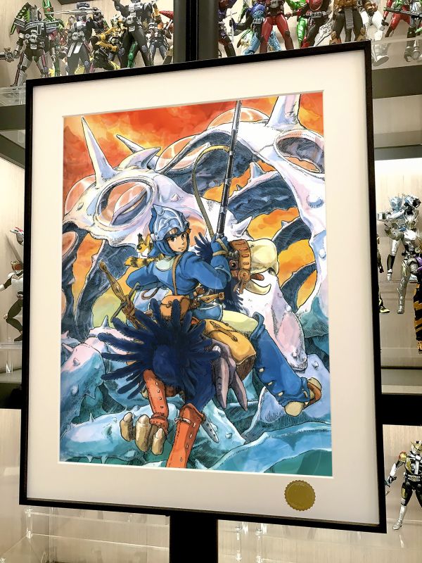 星空《風之谷》王蟲娜烏西卡桑德拉公主宮崎駿裝飾畫 