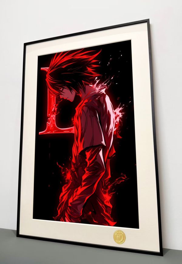 H2工作室 《L》死亡筆記 裝飾畫 