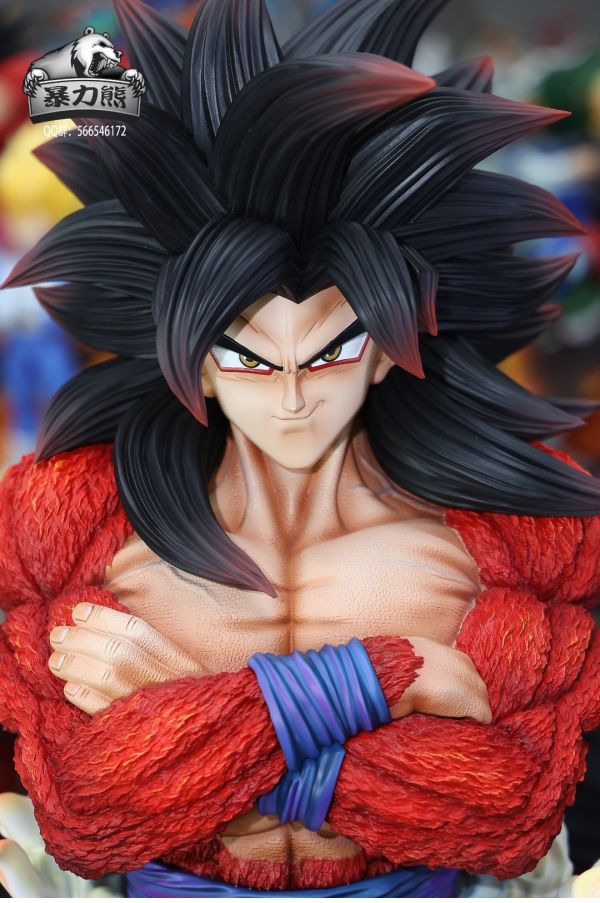 【補款】暴力熊工作室 超四悟空半身像 