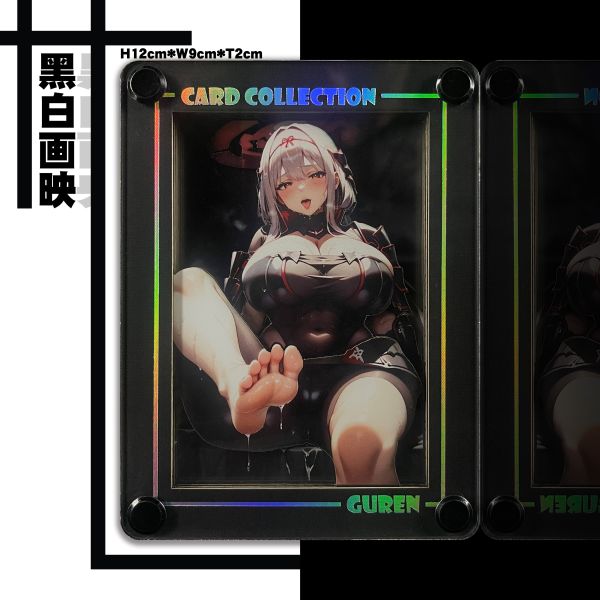 黑白畫映 B&W Studio NIKKE 紅蓮 黒 桌面裝飾卡磚 