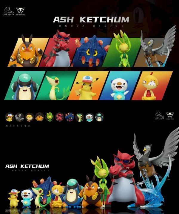 【補款】poképark×玩得Wonder Studio 小智戰隊第五彈 合衆地區 