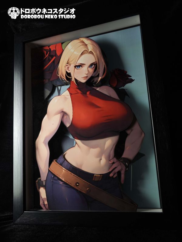 泥棒貓工作室 DSMG-084 KOF 布魯·瑪麗 立體裝飾畫 