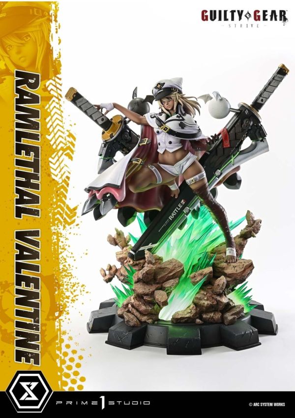 正版授權 Prime 1 Statue 1/4 罪惡裝備 奮鬥 拉姆蕾薩爾·華倫泰 