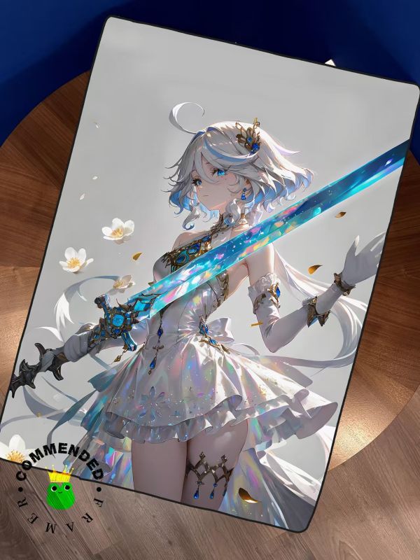 皇呱 《芙寧娜》原神水神楓丹塵世七執政裝飾畫 